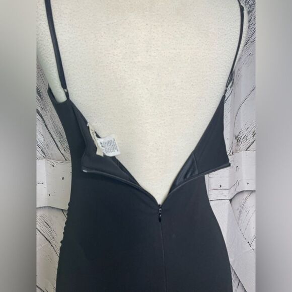 Zokai black high/low dress LBD M - Picture 6 of 9